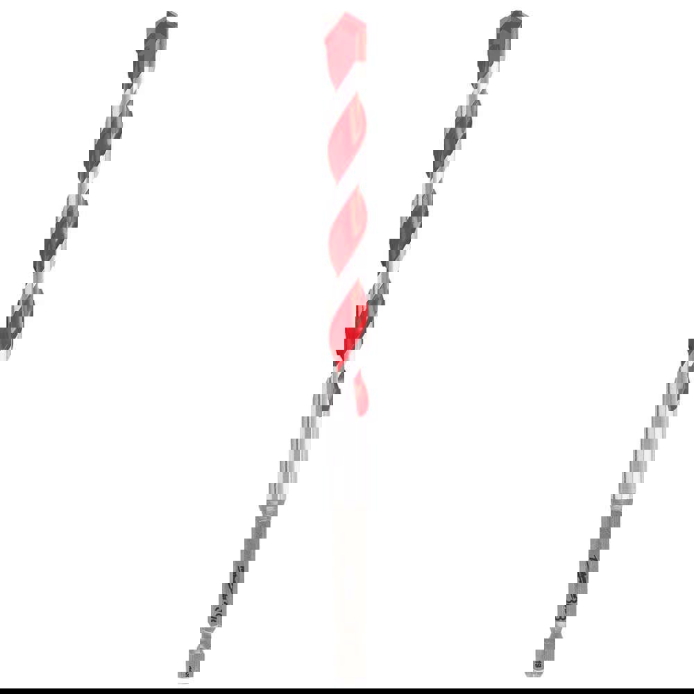 Rotary Drill/Hammer Drill Bits; Drill Bit Size (Inch): 3/8 ; Shank Type: Three Flat ; Drill Bit Material: Carbide Tipped; High Speed Steel ; Overall Length (Inch): 6 ; Drill Bit Cutting Shape: Percussion